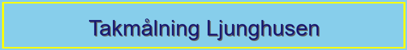 Takmålning Ljunghusen - professionella taktjänster