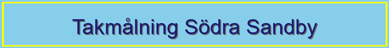 Takmålning Södra Sandby - professionella taktjänster