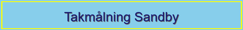 Takmålning Sandby - professionella taktjänster