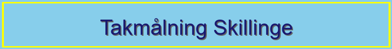 Takmålning Skillinge - professionella taktjänster